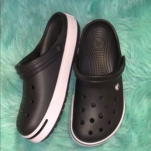 Black Crocband Crocs